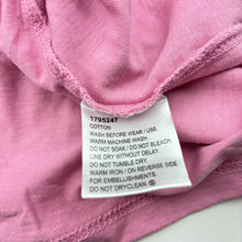 Load image into Gallery viewer, Girls Mango, pink cotton Christmas t-shirt, EUC, size 8,