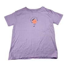Load image into Gallery viewer, Girls Mango, purple cotton t-shirt, GUC, size 6,