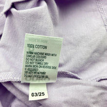 Load image into Gallery viewer, Girls Mango, purple cotton t-shirt, GUC, size 6,