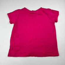 Load image into Gallery viewer, Girls Favourites, pink organic cotton t-shirt, GUC, size 3,