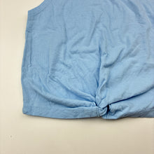 Load image into Gallery viewer, Girls Mango, blue cotton twist-front top, EUC, size 3,