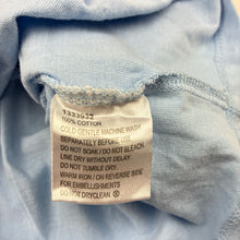 Load image into Gallery viewer, Girls Mango, blue cotton twist-front top, EUC, size 3,