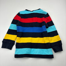 Load image into Gallery viewer, Boys Milkshake, striped waffle cotton Henley top, GUC, size 3,
