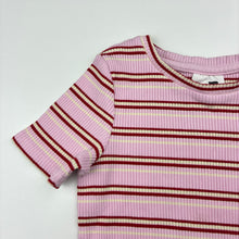 Load image into Gallery viewer, Girls Cotton On, striped ribbed top, GUC, size 5,