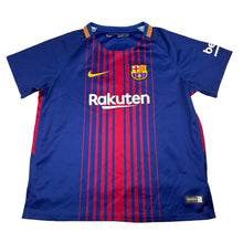 Load image into Gallery viewer, Boys Nike, Barcelona Football Club, sports / activewear top, GUC, size 7-8,