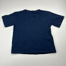 Load image into Gallery viewer, Unisex Anko, navy cotton tee / top, GUC, size 4,