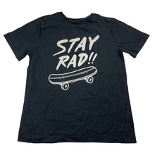 Load image into Gallery viewer, Boys Anko, black cotton t-shirt, skateboard, GUC, size 8,