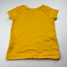 Load image into Gallery viewer, Girls Anko, yellow cotton t-shirt, hearts, GUC, size 4,