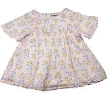 Load image into Gallery viewer, Girls Mango, lined lightweight floral cotton top, EUC, size 5,