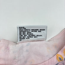 Load image into Gallery viewer, Girls Mango, lined lightweight floral cotton top, EUC, size 5,