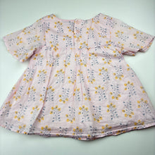 Load image into Gallery viewer, Girls Mango, lined lightweight floral cotton top, EUC, size 5,