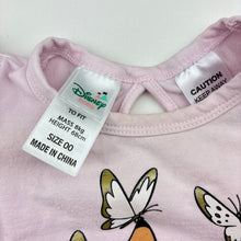 Load image into Gallery viewer, Girls Disney, Bambi, bodysuit / romper, FUC, size 00,