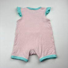 Load image into Gallery viewer, Girls Disney, Aladdin, Princess Jasmine cotton romper, GUC, size 00,
