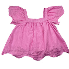 Load image into Gallery viewer, Girls KID, lined embroidered cotton top, GUC, size 6,