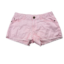 Load image into Gallery viewer, Girls Target, pink stretch cotton shorts, adjustable, GUC, size 9,