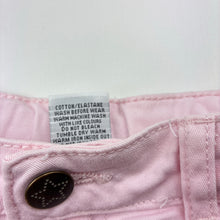 Load image into Gallery viewer, Girls Target, pink stretch cotton shorts, adjustable, GUC, size 9,