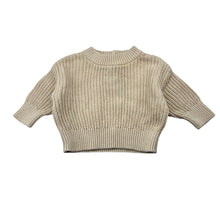 Load image into Gallery viewer, Unisex Baby Berry, knitted cotton sweater/ jumper, GUC, size 000,