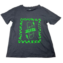 Load image into Gallery viewer, Boys Brilliant Basics, grey cotton t-shirt, skateboard, GUC, size 8,