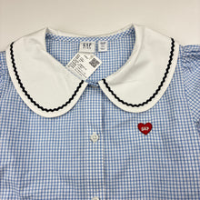 Load image into Gallery viewer, Girls GAP, lightweight cotton long sleeve shirt, NEW, size 10-11,
