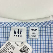 Load image into Gallery viewer, Girls GAP, lightweight cotton long sleeve shirt, NEW, size 10-11,