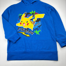 Load image into Gallery viewer, Boys Nintendo, Pokemon, Pikachu, fleece lined hoodie sweater, EUC, size 10,