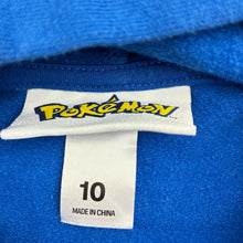Load image into Gallery viewer, Boys Nintendo, Pokemon, Pikachu, fleece lined hoodie sweater, EUC, size 10,