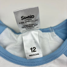 Load image into Gallery viewer, Girls Sanrio, Hello Kitty, stretchy t-shirt / top, EUC, size 12,