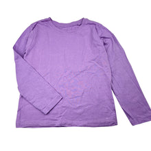 Load image into Gallery viewer, Girls Mango, purple cotton long sleeve top, FUC, size 5,