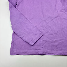 Load image into Gallery viewer, Girls Mango, purple cotton long sleeve top, FUC, size 5,