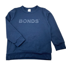 Load image into Gallery viewer, Unisex Bonds, navy Tech Sweats sweater / jumper, EUC, size 5,