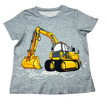 Load image into Gallery viewer, Boys lightweight, stretchy tee / top, digger, EUC, size 5,