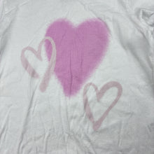 Load image into Gallery viewer, Girls Anko, cotton long-sleeve t-shirt / top, hearts, GUC, size 5,