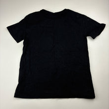 Load image into Gallery viewer, Unisex Anko, black cotton t-shirt, EUC, size 6,