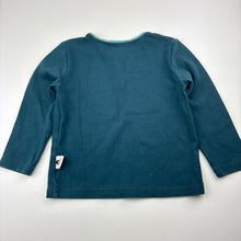Load image into Gallery viewer, Girls ZICA notes, soft cotton long-sleeve top, GUC, size 3,