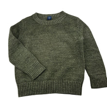 Load image into Gallery viewer, Boys GAP, khaki cotton knitted sweater / jumper, EUC, size 4,
