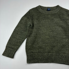 Load image into Gallery viewer, Boys GAP, khaki cotton knitted sweater / jumper, EUC, size 4,