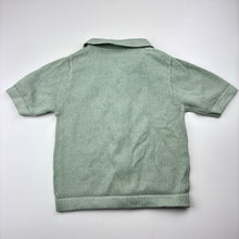 Load image into Gallery viewer, Unisex Anko, knitted cotton blend short sleeve top, GUC, size 2,