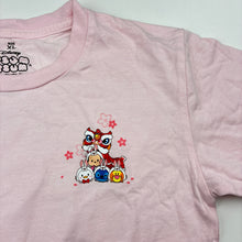 Load image into Gallery viewer, Girls Disney, pink cotton t-shirt, size xl, armpit to armpit: 36cm, EUC, size 6-8,