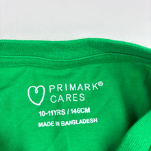 Load image into Gallery viewer, Unisex Primark, green cotton t-shirt, Ireland, EUC, size 10-11,