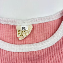 Load image into Gallery viewer, Girls Kids Tales, pink ribbed t-shirt / top, GUC, size 3,