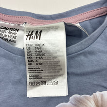 Load image into Gallery viewer, Girls H&amp;M, Disney, Frozen, cotton pyjama top, EUC, size 6,
