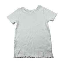 Load image into Gallery viewer, Girls Cotton On, stretchy ribbed t-shirt / top, GUC, size 6,