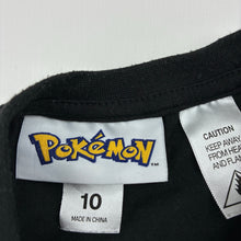 Load image into Gallery viewer, Boys Nintendo, Pokemon, long sleeve pyjama top, pilling, FUC, size 10,