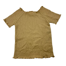 Load image into Gallery viewer, Girls Seed, stretchy shirred short sleeve top, EUC, size 6,