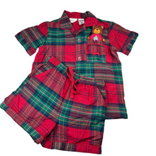 Load image into Gallery viewer, Unisex Peter Alexander, checked cotton christmas pyjama set, EUC, size 5,
