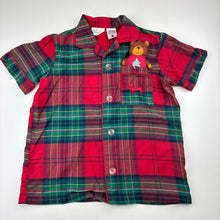 Load image into Gallery viewer, Unisex Peter Alexander, checked cotton christmas pyjama set, EUC, size 5,