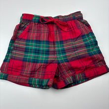 Load image into Gallery viewer, Unisex Peter Alexander, checked cotton christmas pyjama set, EUC, size 5,