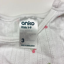 Load image into Gallery viewer, Girls Anko, pointelle cotton long sleeve top, cherries, EUC, size 3,