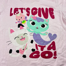 Load image into Gallery viewer, Girls Dreamworks, Gabby's Dollhouse cotton pyjama t-shirt, FUC, size 5,