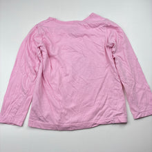 Load image into Gallery viewer, Girls H&amp;T, pink cotton long-sleeve top, ballet dancer, FUC, size 6,